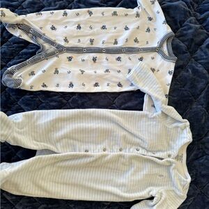 Striped and Printed Baby Onesies